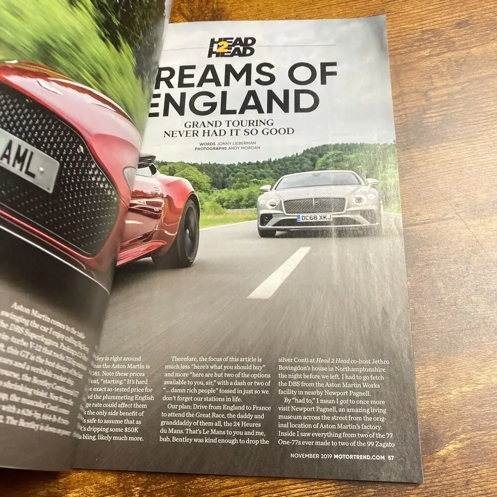 Motor Trend Magazine Nov 2019 Super SUVs